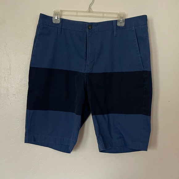 Volcom Other - Volcom Corpo Class Vmonty Chino Navy Blue Color Block Skate Shorts - Men's 34